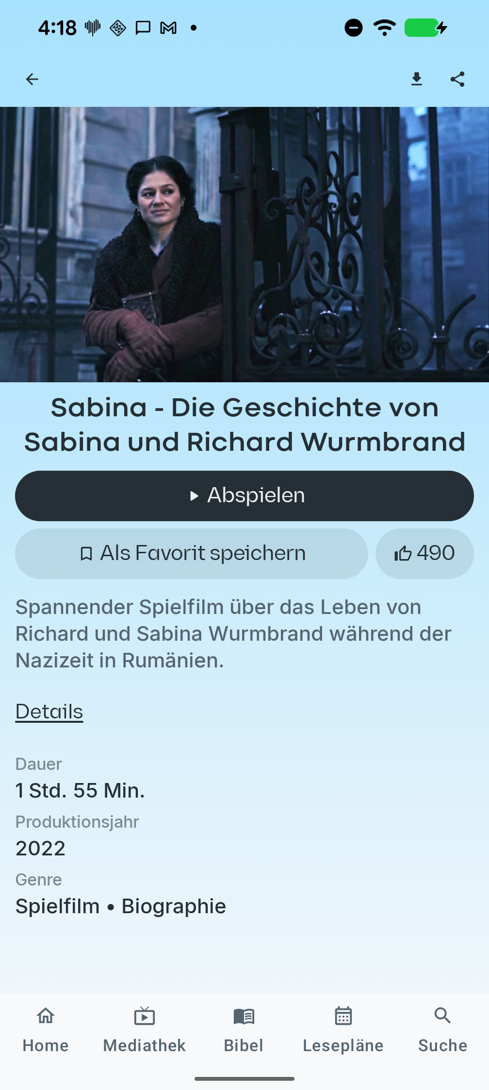 DetailVideo · Mobile · Light Mode